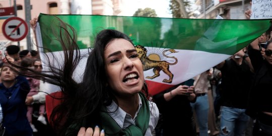 Lagu Israel Jadi Soundtrack Pengunjuk Rasa Anti-Pemerintah di Iran