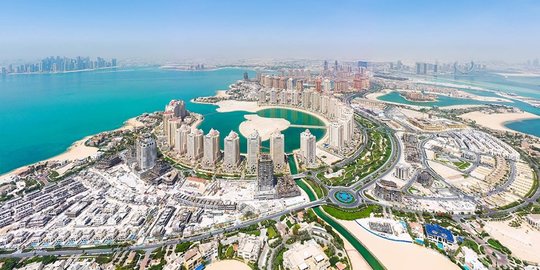 Potret Mewahnya The Pearl, Pulau Reklamasi Qatar Dekat Lokasi Piala Dunia 2022