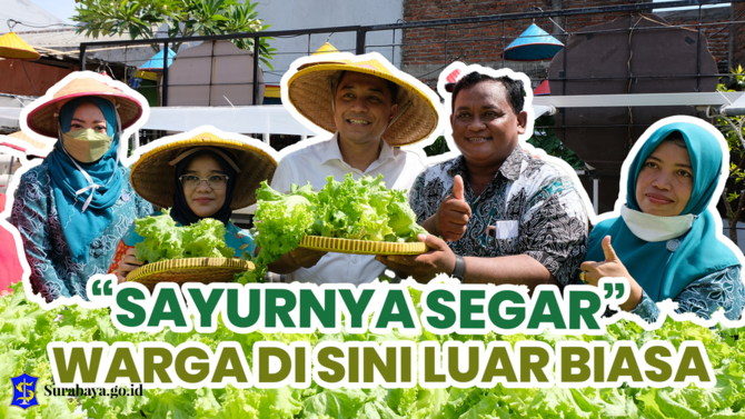 kampung sayur di kota surabaya