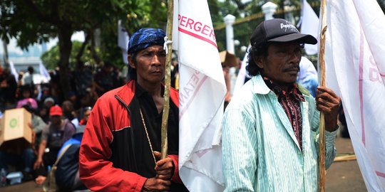 Ada Demo Buruh Di Patung Kuda Hari Ini, 3.200 Personel Gabungan ...