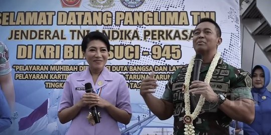 Taruna AAL Akan Berlayar Ke Luar Negeri, Hetty Andika Beri Uang Saku ...