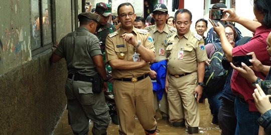 PDIP Cap Anies Gagal Tangani Banjir, Wagub DKI Riza Patria Pasang Badan
