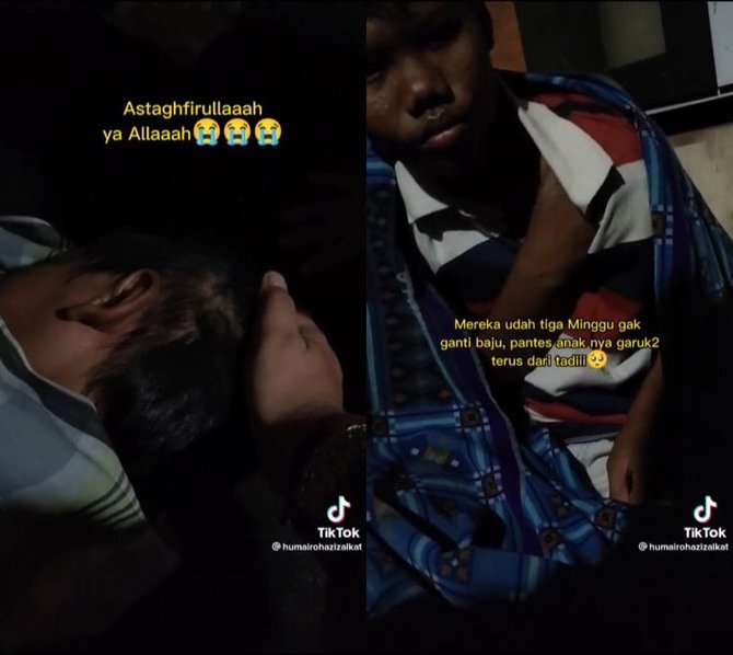 viral kakak beradik tidur di jalanan dengan berselimut sarung kisahnya bikin haru