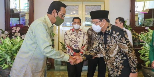 Plt Ketum PPP Sowan Ke Sultan HB X, Ini Yang Dibahas | Merdeka.com