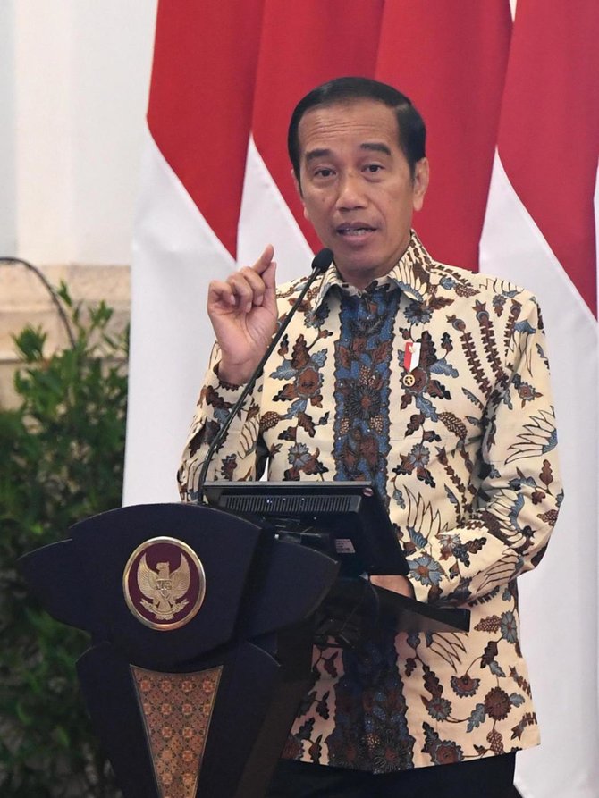 lemhannas paparkan rekomendasi reduksi politik identitas di hadapan presiden jokowi