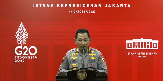 Momen Tangan Kapolri Bergetar Hebat Usai Bertemu Presiden Jokowi