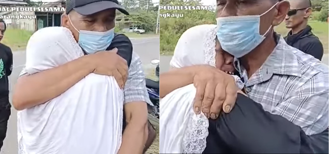 viral momen pertemuan kakak beradik usai 27 tahun berpisah bikin haru