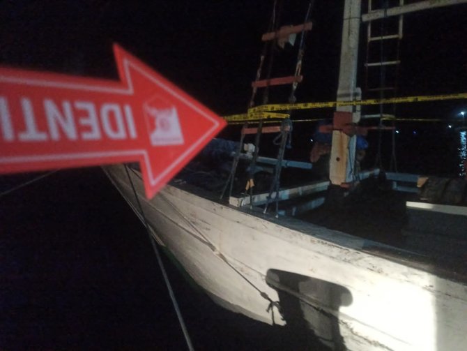 kapal pengangkut 1200 liter bbm subsidi diamankan polisi