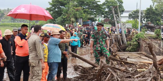 Banjir Terjang Sejumlah Wilayah Jembrana, Bupati Dalami Izin Pemanfaatan Hutan