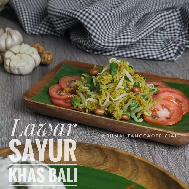 lawar sayur khas bali