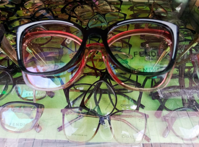 sentra kacamata di jalan abc kota bandung