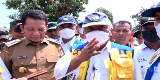 Menteri PUPR Perintahkan Perbaikan Tanggul Jebol di Aceh Utara Selesai Sepekan