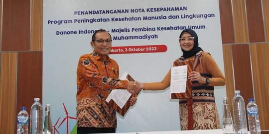 Sinergi Danone Indonesia dan MPKU PP Muhammadiyah Tingkatkan Kesehatan Masyarakat