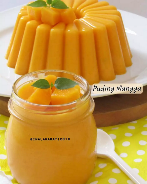 puding mangga sederhana