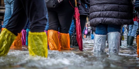 Longsor dan Banjir Terjang Ubud Bali, Tembok SMP Roboh