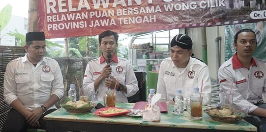 Tanggapi Isu Medsos, Relawan di Jateng Yakin Puan Kerja Tanpa Pencitraan