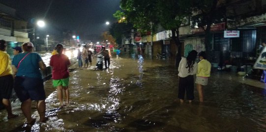 Update Banjir Jakarta Malam Ini