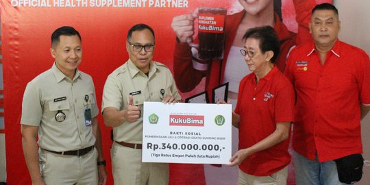 Suplemen Kesehatan KukuBima Sido Muncul Gelar Operasi Bibir Sumbing Gratis di Cimahi