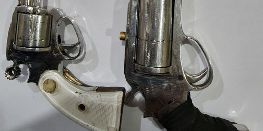 Komplotan Pencuri di Bekasi Beraksi Pakai Pistol Rakitan dan Keris