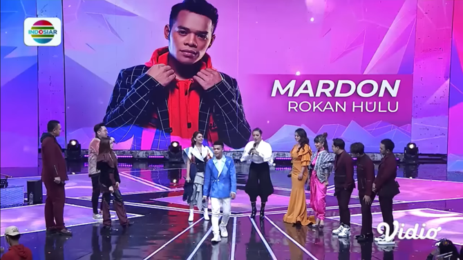 penampilan mardon peserta d039academy 5 asal rokanhulu