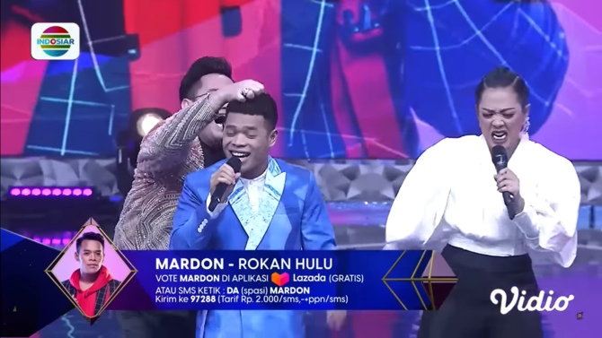 penampilan mardon peserta d039academy 5 asal rokanhulu