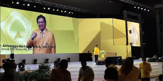 Bicara Target Pemilu, Ketum Golkar: Medali Emas Warnanya Kuning