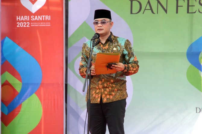 peringati hari santri pemkot pasuruan gelar lomba samroh