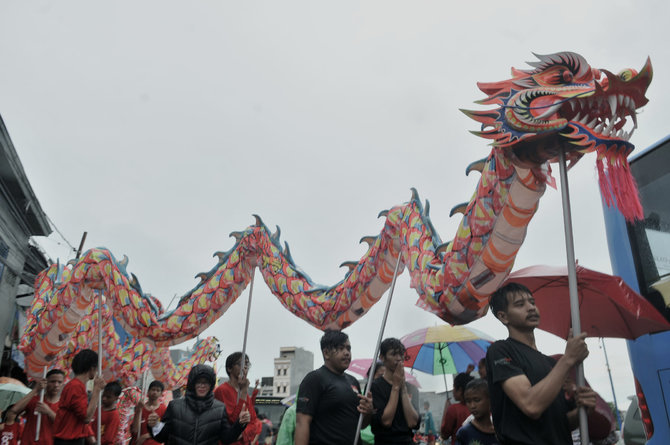 kemeriahan perayaan cap go meh jatinegara