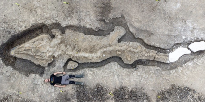 Fosil Naga Laut Berusia 180 Juta Tahun Ditemukan Di Waduk Inggris ...