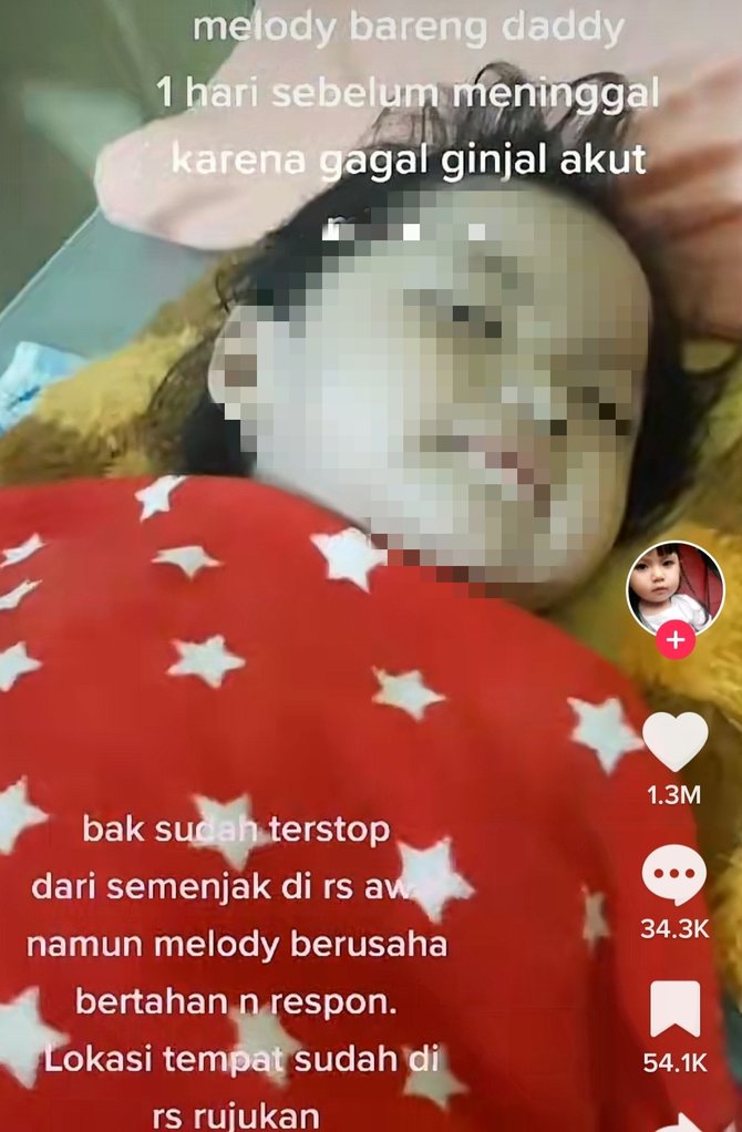 viral bocah meninggal karena gagal ginjal sempat alami demam usai minum obat sirup