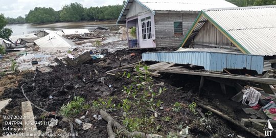 Lahan Warga di Magelang Terkena Abrasi Sungai Progo, Begini Kondisinya