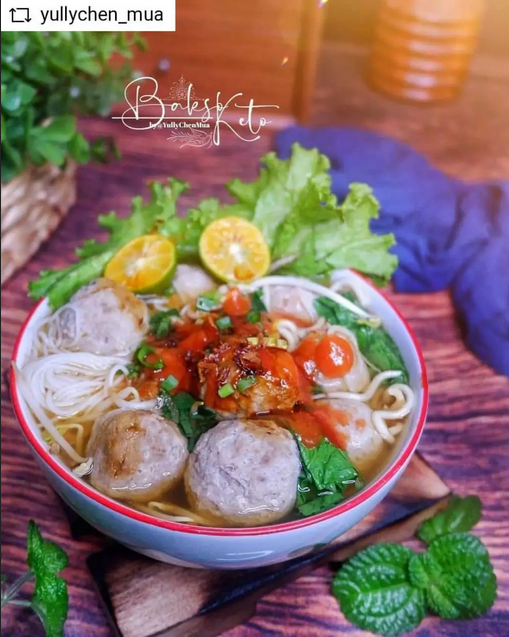 bakso sapi keto gluten free