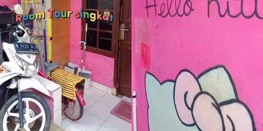 Viral Wanita Ini Tunjukkan Rumah Kontrakan 3 Petaknya, Rapi dan Bersih Banget