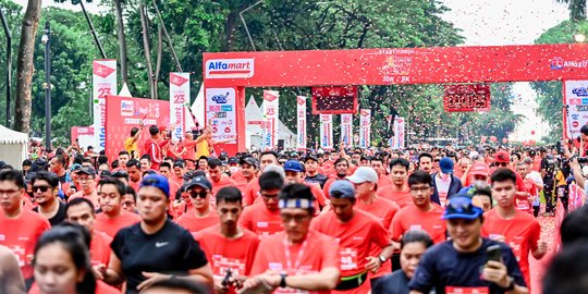 2.300 Pelari Meriahkan Alfamart Run 2022