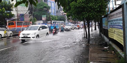 20 RT di Jakarta Tergenang Banjir Pagi Ini
