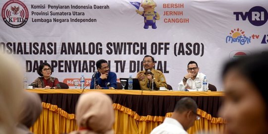 Sosialisasikan Peralihan Televisi Digital, Kominfo Sumut Singgung Kualitas Gambar