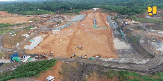 Bendungan Pengendali Banjir di Ibu Kota Baru Selesai Awal 2023, Ini Penampakannya