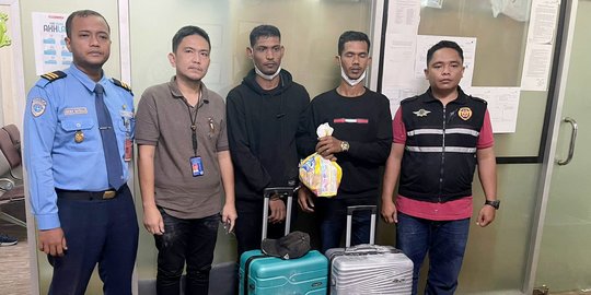 Simpan 2 Kg Sabu dalam Botol Bedak, Dua Warga Aceh Ditangkap di Bandara Kualanamu