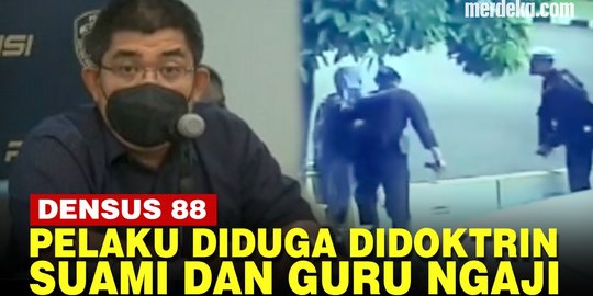 VIDEO: Densus 88 Curigai Wanita Terobos Istana Masuk Kelompok Radikal dari Suami