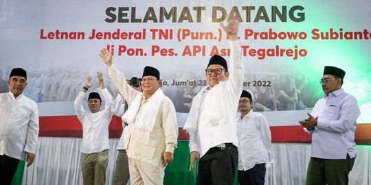 Prabowo dan Muhaimin akan Bertemu 30 Oktober 2022, Bahasa Duet di Pilpres 2024?
