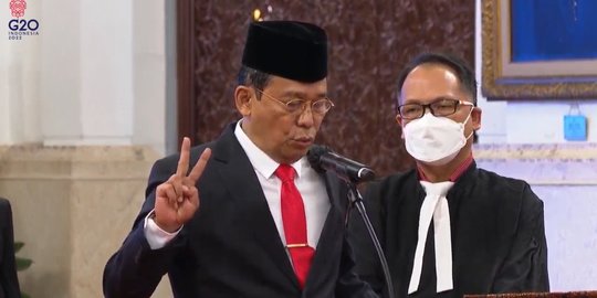 Johanis Tanak Resmi Jadi Wakil Ketua KPK Gantikan Lili Pintauli