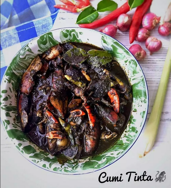 cumi hitam masak tinta