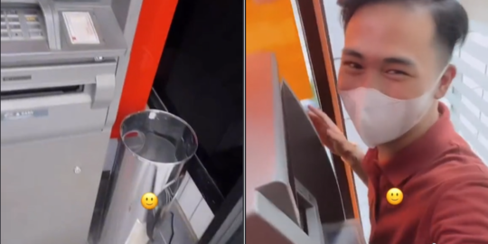 Viral ATM Tersempit di Dunia, Warganet: Bisa Jadi Motivasi Diet