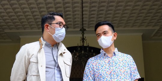 Mampir ke Loji Gandrung, Ridwan Kamil Bahas Kerja Sama dengan Gibran