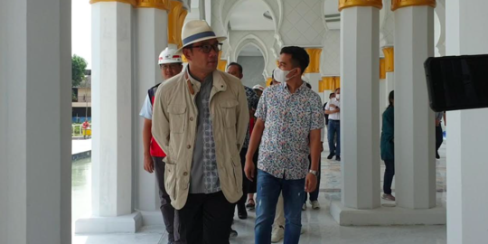 Ridwan Kamil Kagum dengan Bangunan Masjid Ini, Dikasih Nilai 9