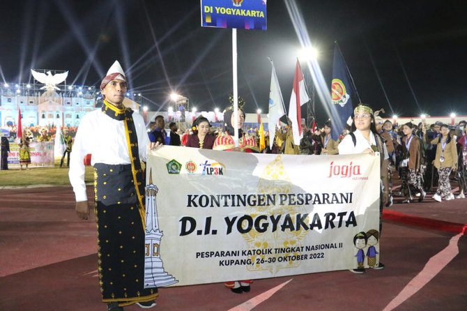 pembukaan pesparani katolik ii tahun 2022 di kupang