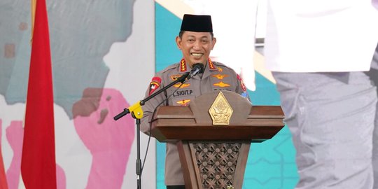 Orasi Kebangsaan Kapolri Sigit: Persatuan-Kesatuan Wujudkan Indonesia Emas 2045