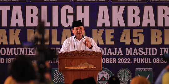 Prabowo Puji Ketenangan Jokowi Memimpin Negara di Saat Krisis