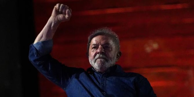 Pernah Jabat Presiden, Tokoh Kiri Brasil Lula da Silva Menang Pilpres dari Bolsonaro