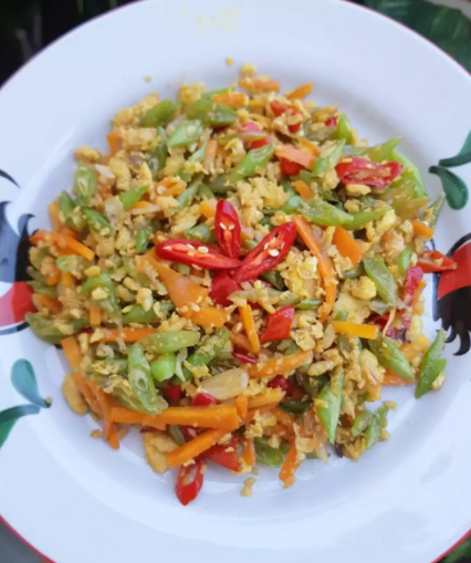 resep orak arik telur